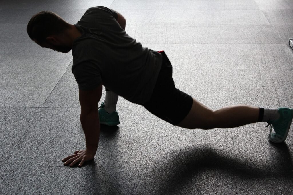 stretching for warm up